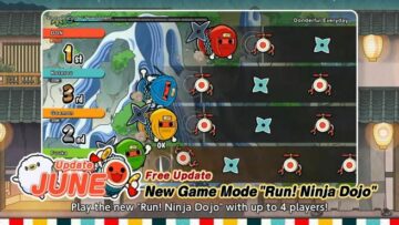 Taiko no Tatsujin: A Rhythm Festival megkapja a "Shin Japan Heroes Universe Pack" DLC-t, a "Run! Ninja Dojo" módot