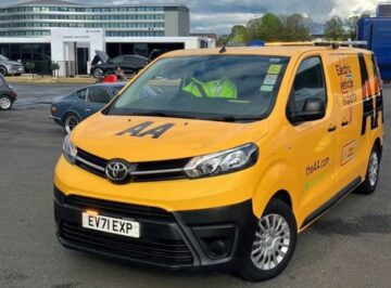 The AA invests in EV fleet and emergency recharge technology