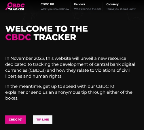 CBDC Tracker for human rights - Unveiling the CBDC Human Rights Tracker at the Oslo Freedom Forum