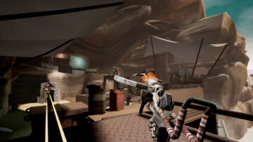 Game bắn súng VR 'The Burst' thể hiện Parkour bay cao và hành động bắn súng nhanh