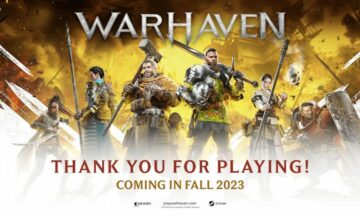 Warhaven comemora sucesso no Steam Next Fest