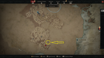 Dove trovare il dungeon Shadowed Plunge in Diablo 4