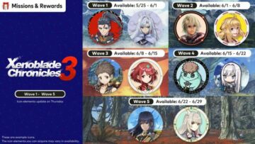 Íconos de la serie Xenoblade agregados a Nintendo Switch Online