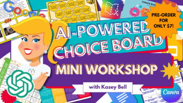 AI-drevne Choice Boards Mini Workshop
