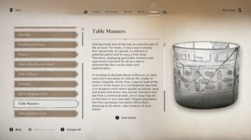 Assassin's Creed Mirage'il on ajaloohuvilistele lukustamatu andmebaas