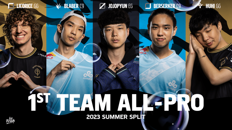 Cloud9 and Golden Guardians Dominate the LCS All-Pro Teams for the Summer Split