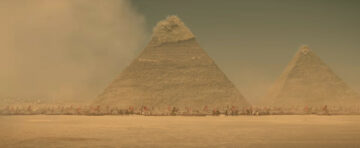 Did Napoleon really shoot a pyramid? Ridley Scott says sure, why not