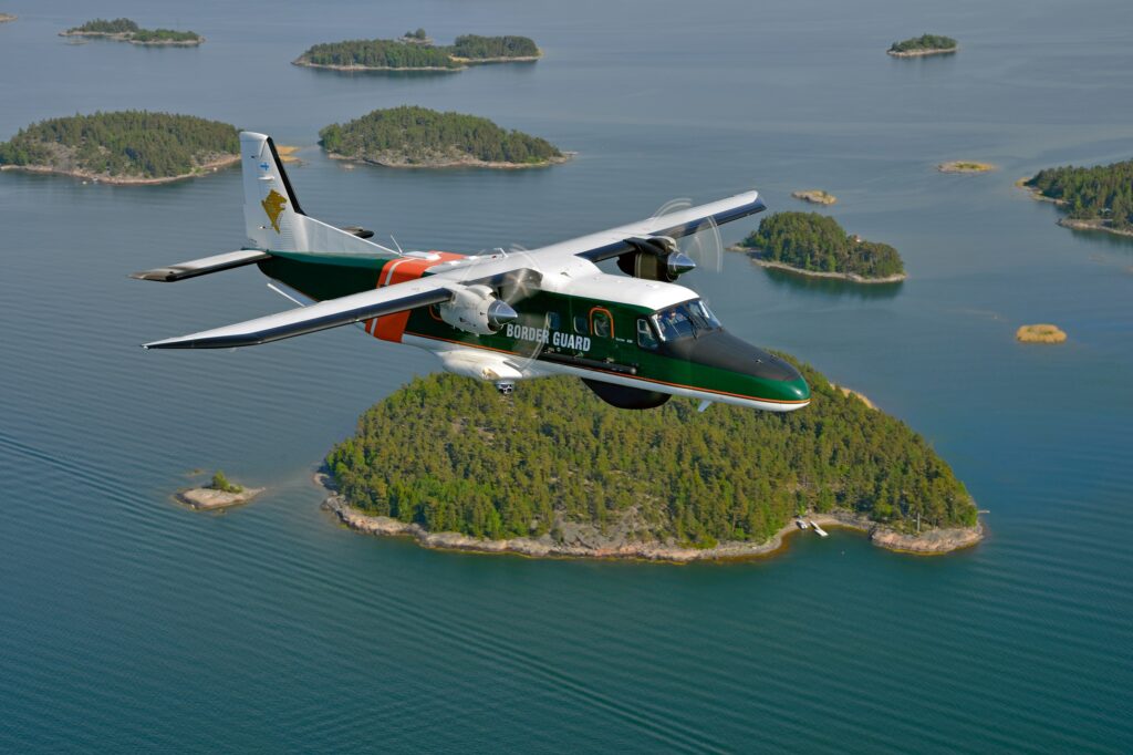 Do228s of the Finnish Border Guard receive major upgrade at General Atomics AeroTec Systems