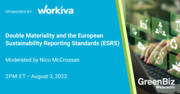 สาระสำคัญสองเท่าและมาตรฐานการรายงานความยั่งยืนของยุโรป (ESRS) | กรีนบิส