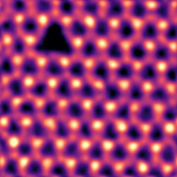 'בעיטת' אלקטרונים מסירה אטומים בודדים מחומר דו-ממדי - עולם הפיזיקה