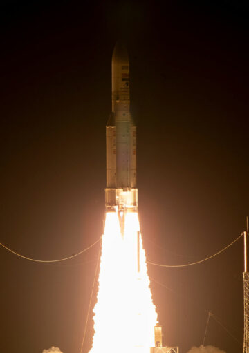 Encerrando uma era, a Europa lança seu último foguete Ariane 5
