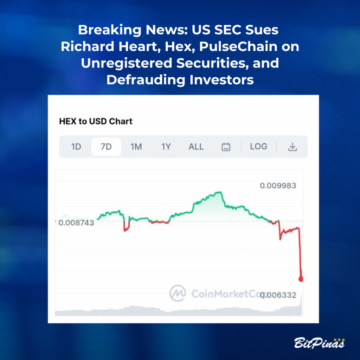 Hex Price cai quando a SEC dos EUA acusa o criador de fraudar investidores | BitPinas