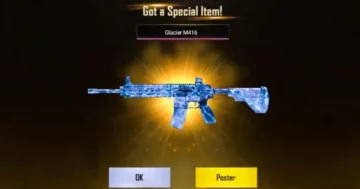 How To Get M416 Glacier Skin in BGMI For Free