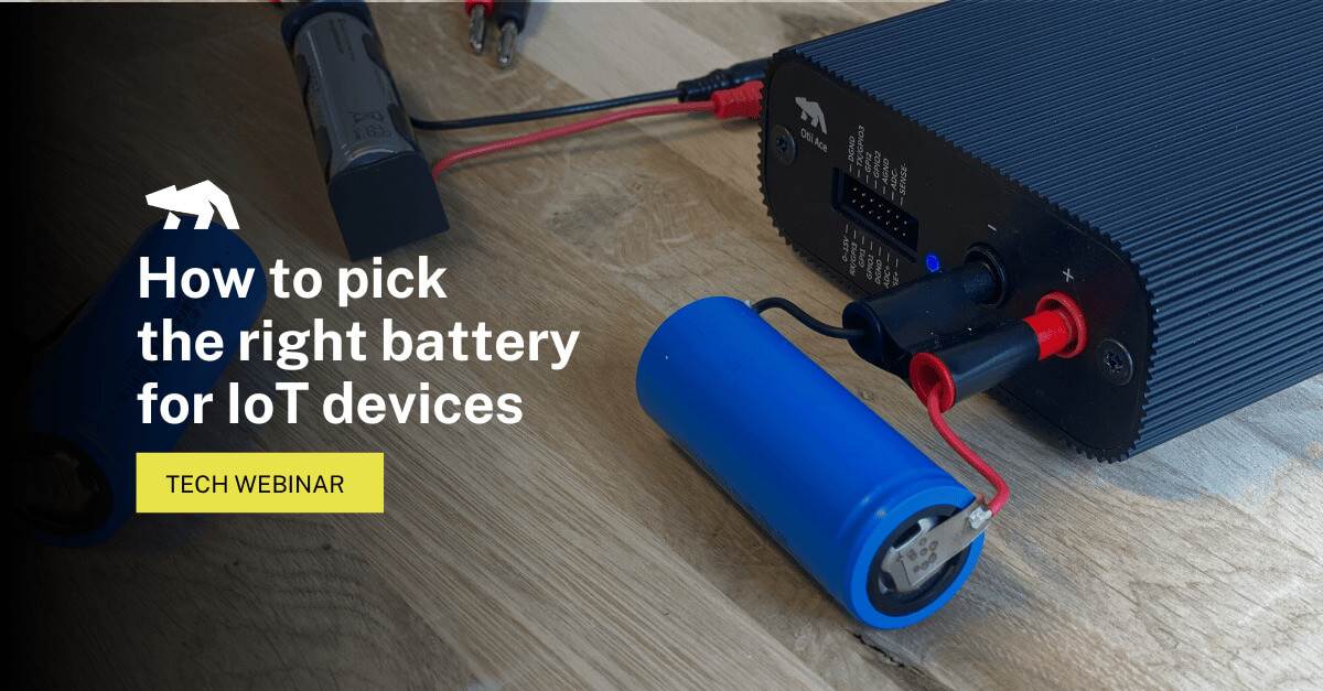 How To Pick the Right Battery for IoT Devices
