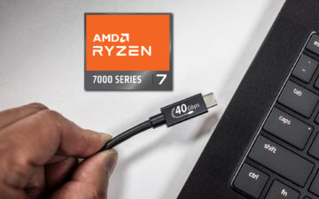 Burada! USB4 ile ilk AMD dizüstü bilgisayarı test etme