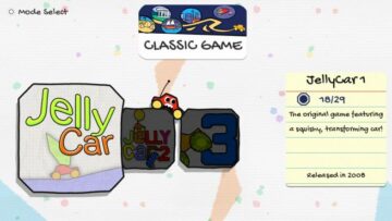 Оновлення JellyCar Worlds додає рівні з JellyCar 1