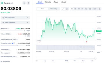 Kaspa Price Prediction as KAS Strong July Pump Continues But BTC20 Already at $3 Million in Presale