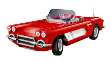 レゴ 1961 コルベットがアメリカのスポーツカーの 70 周年を祝う - 自動ブログ