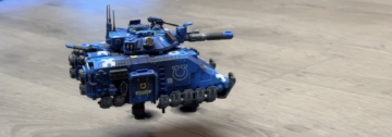 Создание парящего танка WH40K #SciFiSunday