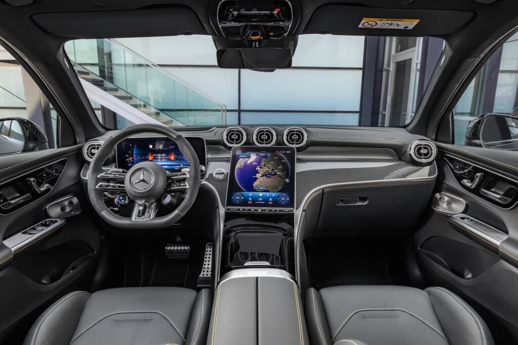 2025 Mercedes-AMG GLC 63 S E Performance interior REL
