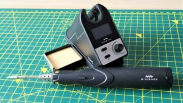 Miniware TS1C: A Cordless Soldering Iron With A Station