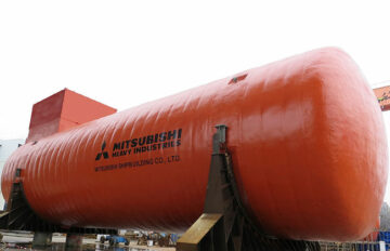 تتلقى Mitsubishi لبناء السفن طلبًا لشراء 12 وحدة من نظام إمداد الغاز بوقود الغاز الطبيعي المسال (FGSS)