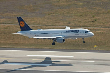 میونخ Oktoberfest پروازوں کا اعلان Lufthansa کی طرف سے لندن Stansted Airport پر کیا گیا۔