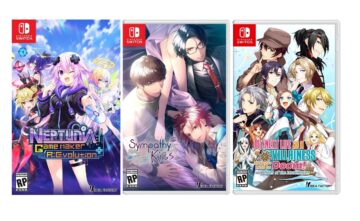 Neptunia Game Maker R:Evolution для Switch на захід, а також My Next Life as a Villainess: All Routes Lead to Doom і Sympathy Kiss