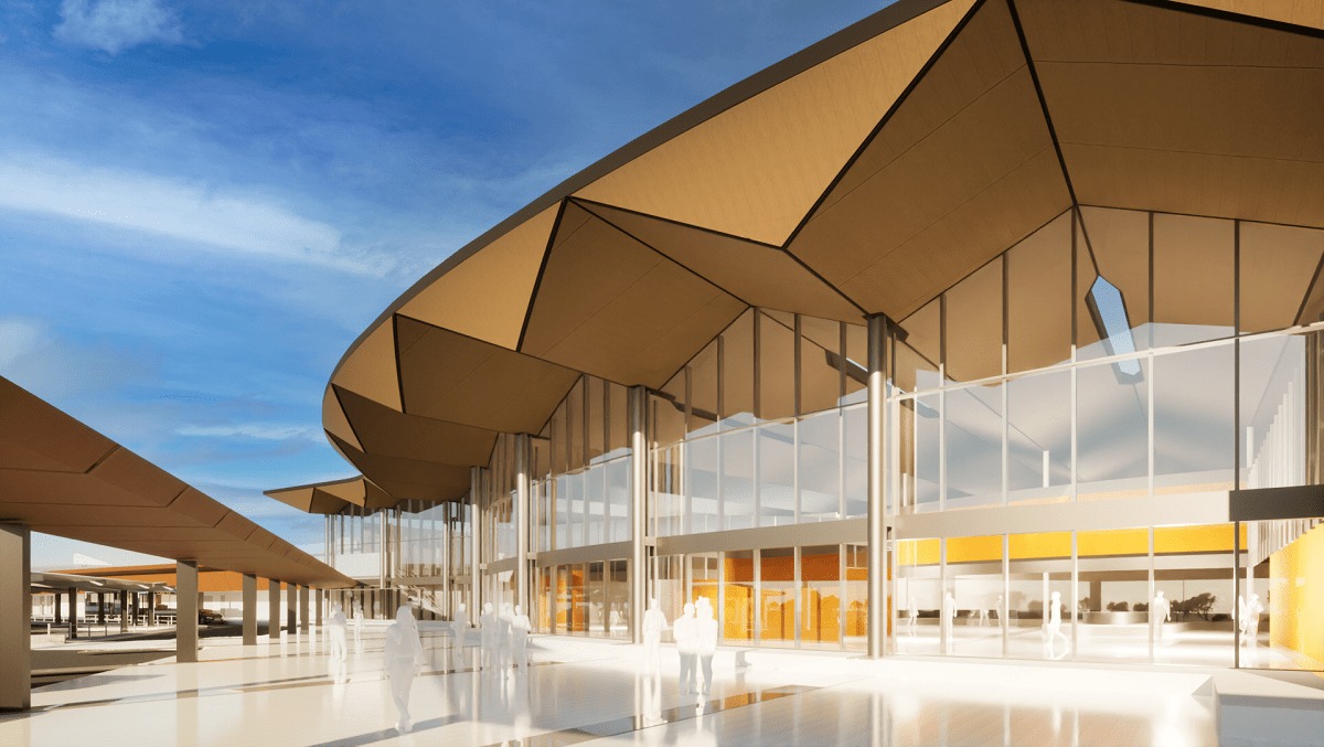 Las mejoras internacionales del aeropuerto de Newcastle están oficialmente en marcha