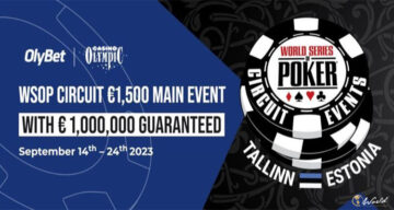 Az OlyBet Csoport először rendezi meg Tallinnban a WSOP-bajnokságot, miután a World Series Of Pokerrel társult