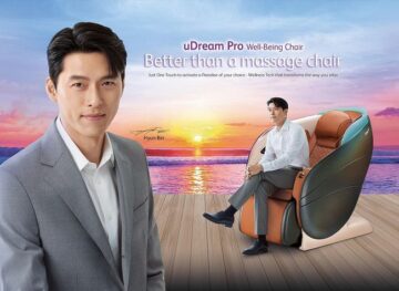OSIM представляет южнокорейского актера Хён Бина в качестве посла нового поколения uDream Pro Well-Being Chair
