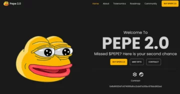 Pepe 2.0 זינק ב-1000% ב-3 הימים האחרונים, מאבטח רישומים בבורסות בולטות