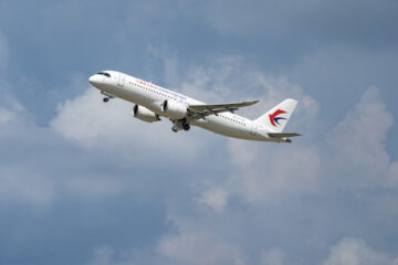 Second C919 aircraft delivered to China Eastern Airlines