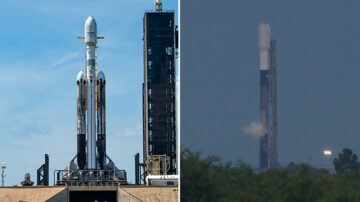 SpaceX se retire d'une tentative record de double lancement