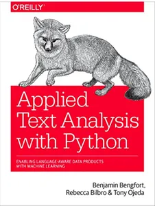 使用 Python 进行应用文本分析 |自然语言处理书籍