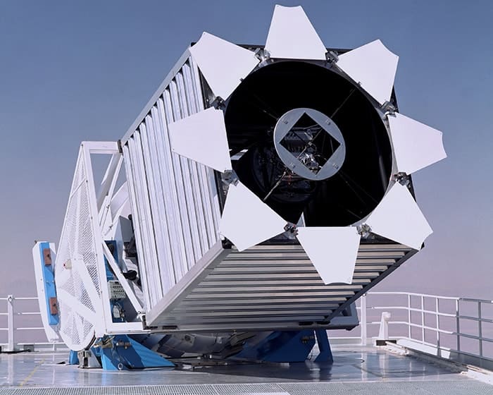 Photograph of the Sloane Digital Sky Survey 2.5 m telescope