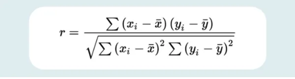 Correlation formula | covariance vs correlation