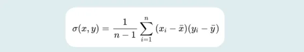 Covariance formula | covariance vs correlation