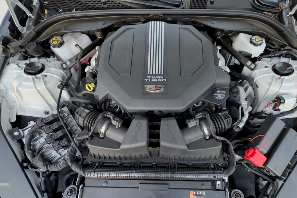 2023 Cadillac CT5 V engine