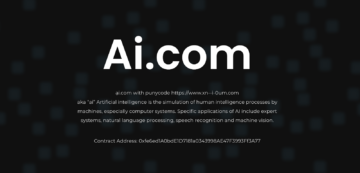 Az AI.com (ại.com) elindítja a beszélgetést, mivel a Twitter felfüggeszti a fiókját a domain drámai eseményei között