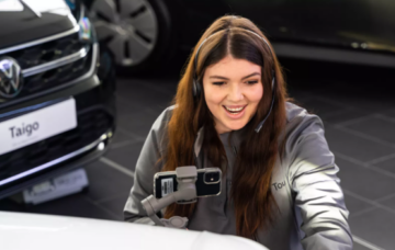 ID.3 complet electric adăugat la turul online live al Volkswagen