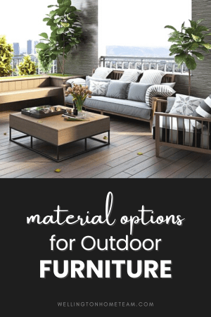 Material Options for Outdoor Furniture