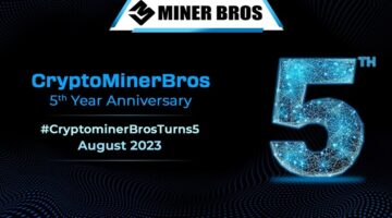 Crypto Miner Bros firar 5 år av att bygga framtiden i Crypto Mining Community