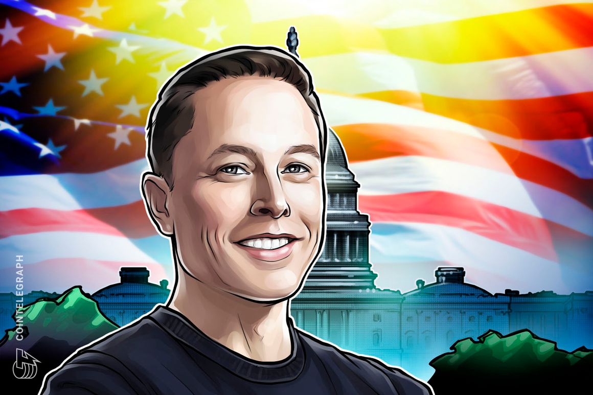 Elon Musk elogia candidato presidencial republicano pró-cripto