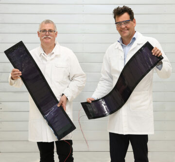 Hasselt University i spółka spin-off imec EnFoil przedstawiają cienkie, elastyczne panele słoneczne CIGS
