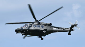 ポーランド陸軍初のAW149ヘリコプターの初見です