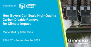 How Buyers Can Scale High-Quality Carbon Dioxide Removal for Climate Impact | Greenbiz