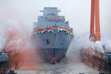 Índia lança sexta fragata do Projeto 17A