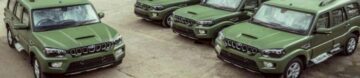 El ejército indio obtiene 1,850 unidades Mahindra Scorpio Classic