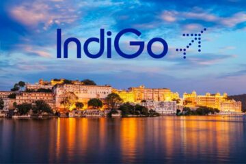تقدم IndiGo رحلات طيران بدون توقف تربط Indore و Surat و Rajkot و Udaipur